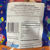 Triple Jelly Bears - Freeze Dried Sweets